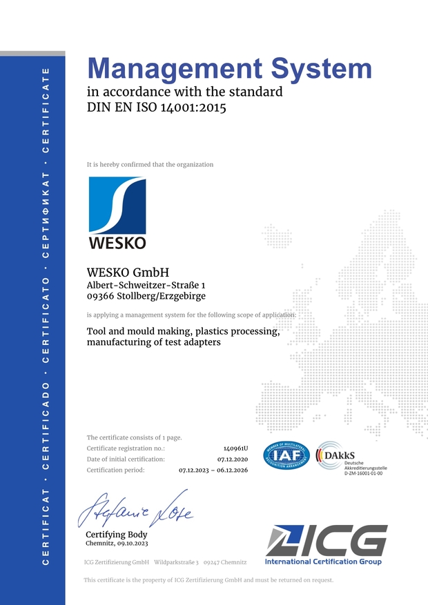Zertifikat-ISO-14001 English